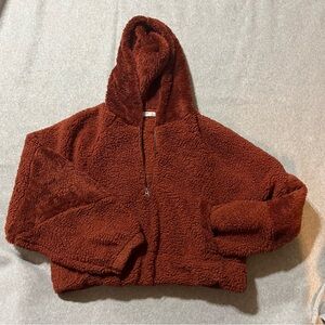 Arizona Jean Company Rust Sherpa Jacket